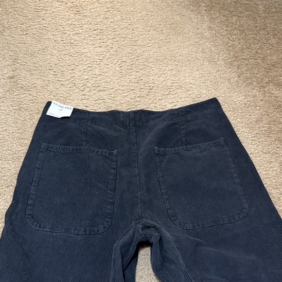 NWT Free People Osaka Black Corduroy Pants. Size 30 - Picture 6 of 9